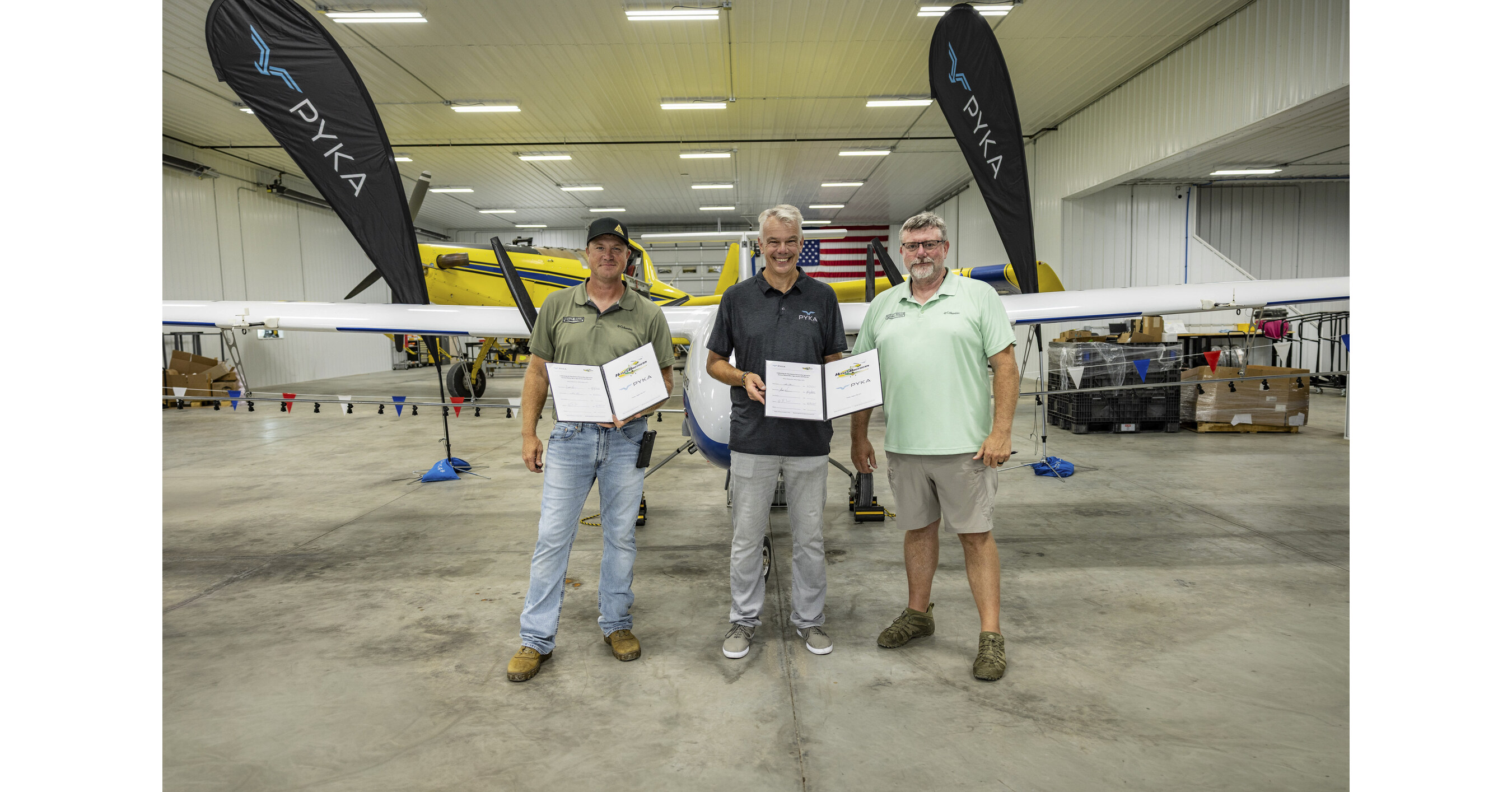 Pyka Announces Heinen Brothers Agra Services as First U.S. Distributor for Autonomous Crop Protection Aircraft