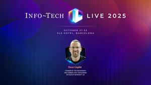 Former Microsoft UK Envisioning Officer Dave Coplin to Keynote at Info-Tech LIVE 2025 in Barcelona