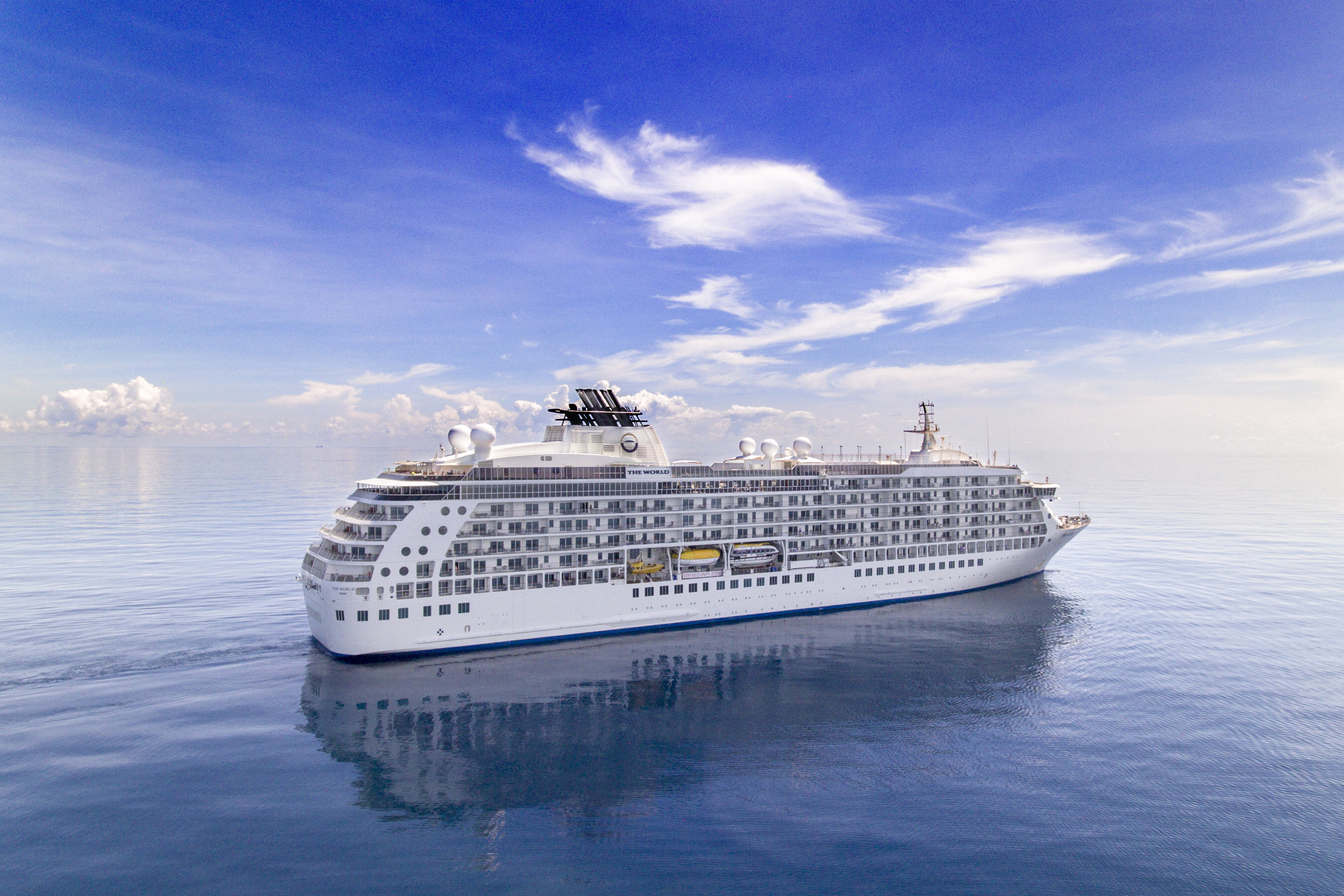 The World, Residences at Sea Celebrates Completion of Transformative $30M+ Dry-dock and First-Ever Shore Power Connection
