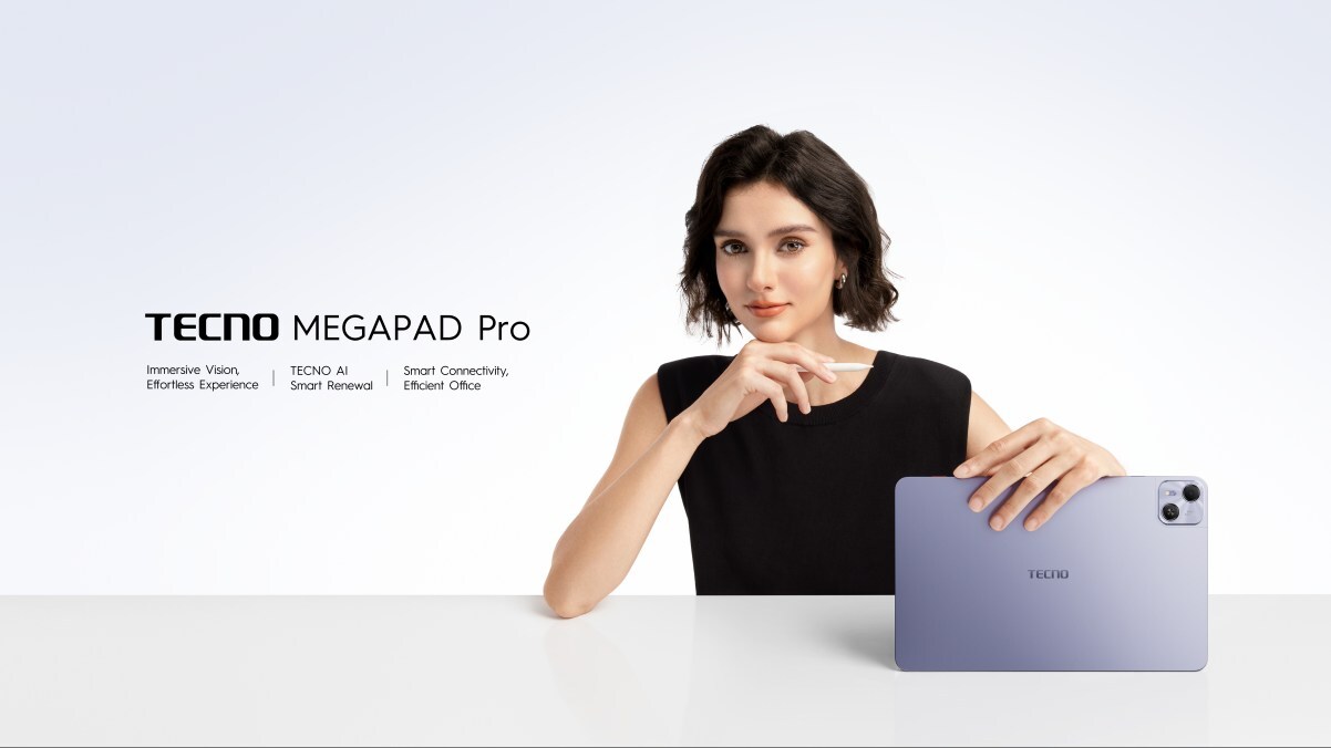 TECNO Debuts AI-Powered MEGAPAD Pro at IFA 2025