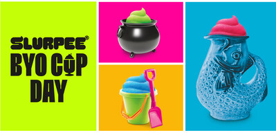 Celebrate BYOC Day on September 13 with two new Slurpee® drink flavors at participating 7-Eleven®, Speedway® and Stripes® stores