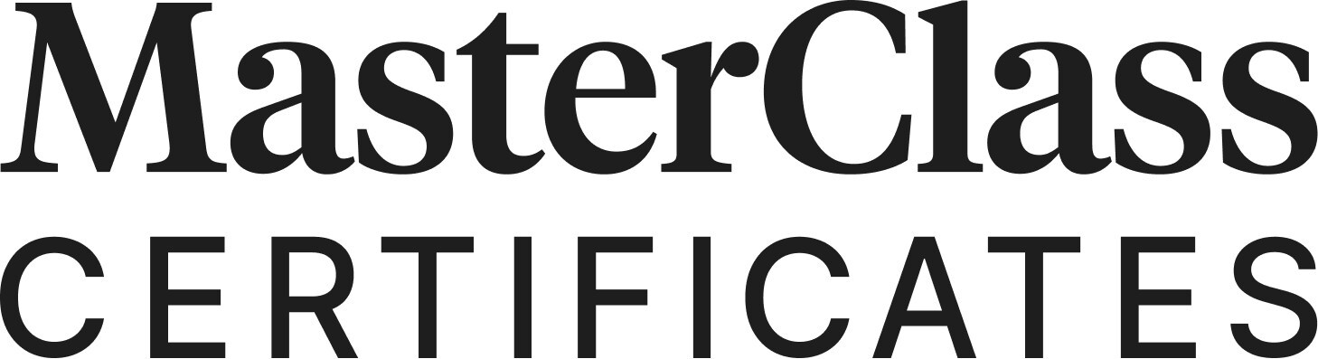 MasterClass Certificates (PRNewsfoto/MasterClass)