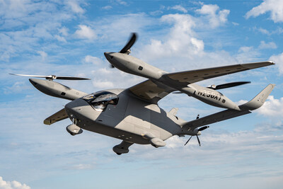 BETA's A250 eVTOL takes flight at company headquarters in Vermont.