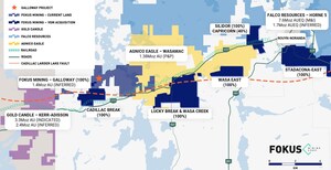 FOKUS MINING COMPLETES TRANSACTION WITH VISIBLE GOLD MINES