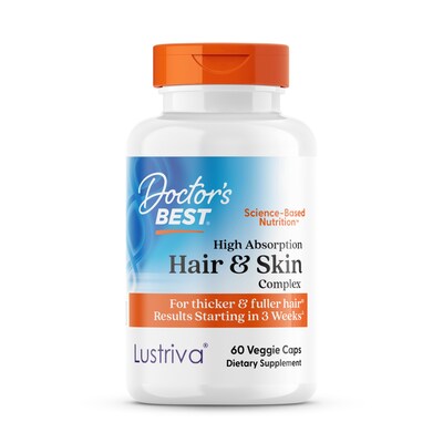 Doctor’s Best High Absorption Hair & Skin Complex with Lustriva® Doctor’s Best High Absorption Hair & Skin Complex with Lustriva®