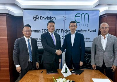 Envision Energy Enters Turkey with 232MW Wind Project in Partnership with Yildizlar Group Envision Energy Enters Turkey with 232MW Wind Project in Partnership with Yildizlar Group