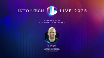 Info-Tech Research Group has announced Dave Coplin, Founder of The Envisioners and former Chief Envisioning Officer at Microsoft UK, as a keynote speaker for LIVE 2025 in Barcelona, set to be held October 21-22 at the SLS Barcelona. Info-Tech Research Group has announced Dave Coplin, Founder of The Envisioners and former Chief Envisioning Officer at Microsoft UK, as a keynote speaker for LIVE 2025 in Barcelona, set to be held October 21-22 at the SLS Barcelona.