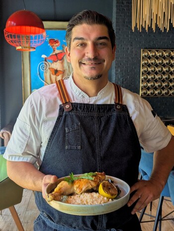Chef Roberto features our new Coal Roasted Chicken