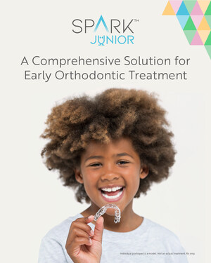 ORMCO™ ANNOUNCES SPARK™ JUNIOR CLEAR ALIGNER TREATMENT SPECIFICALLY FOR YOUNGER PATIENTS
