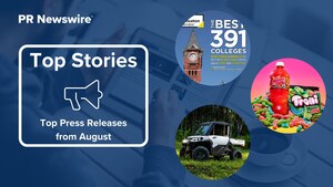 15 Top Press Releases from August