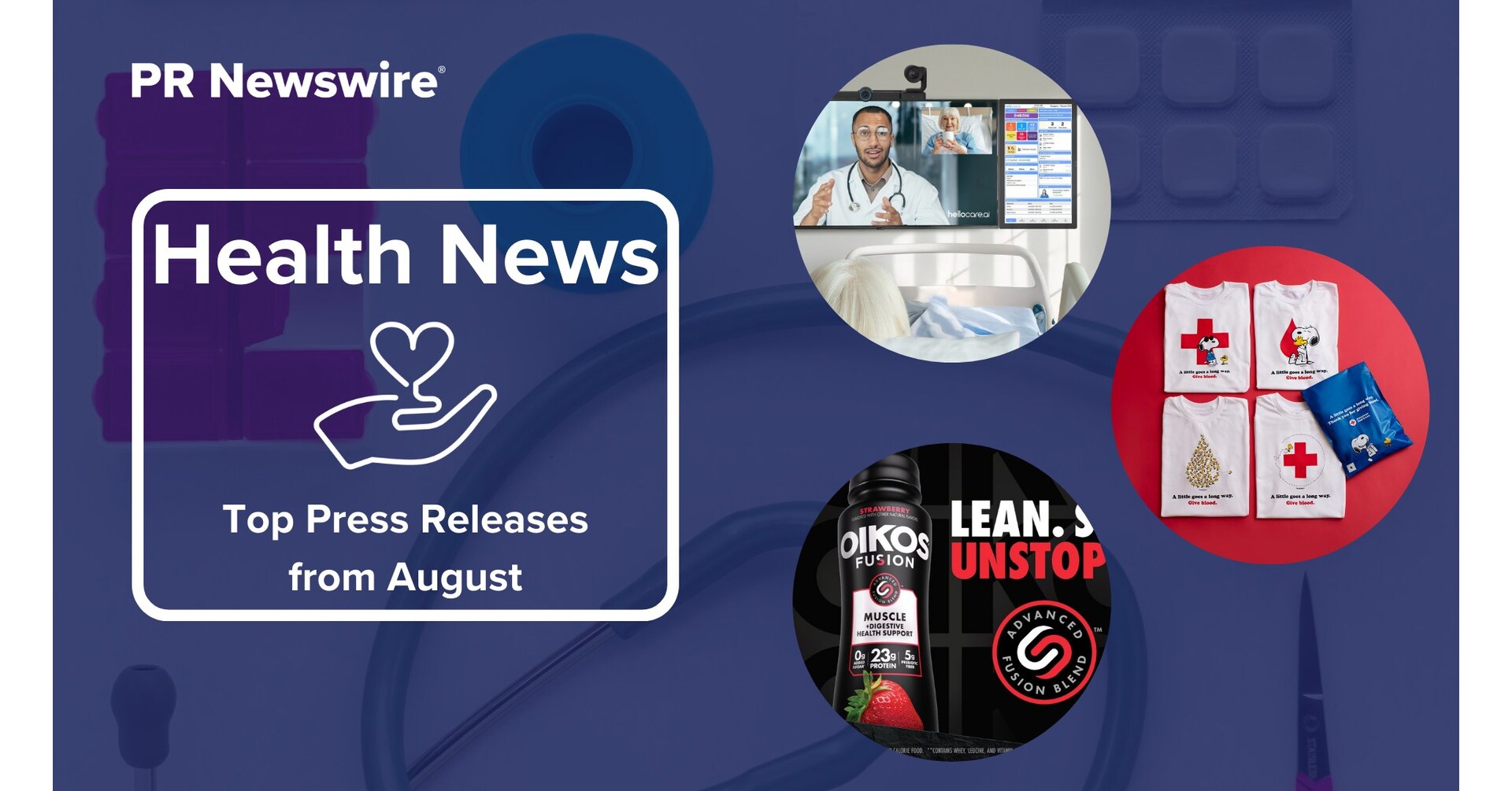 August in Review: 13 Top Health Press Releases