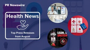 August in Review: 13 Top Health Press Releases