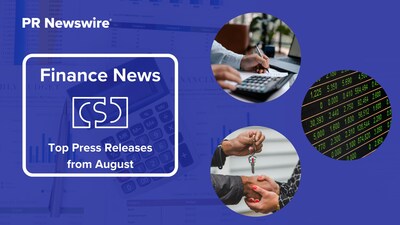 PR Newswire Monthly Finance Press Release Roundup, August 2025.