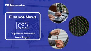 August in Review: 15 Top Finance Press Releases