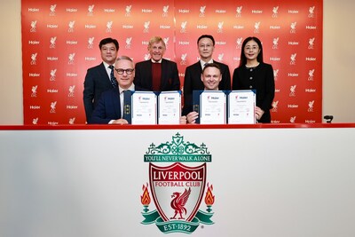 Haier Signs New Partnerships in the World of Football with Liverpool Football Club Haier Signs New Partnerships in the World of Football with Liverpool Football Club