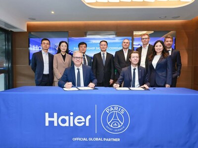 Haier Signs New Partnerships in the World of Football with Paris Saint-Germain Haier Signs New Partnerships in the World of Football with Paris Saint-Germain