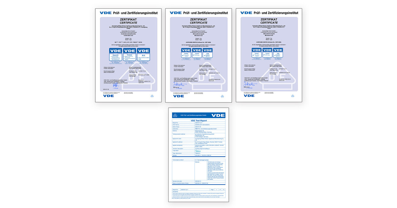 Midea Secures Four Prestigious VDE Certifications at IFA 2025: Redefining Smart Home Standards