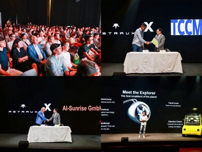 ASTRAUX Global Launch Event (PRNewsfoto/ASTRAUX)