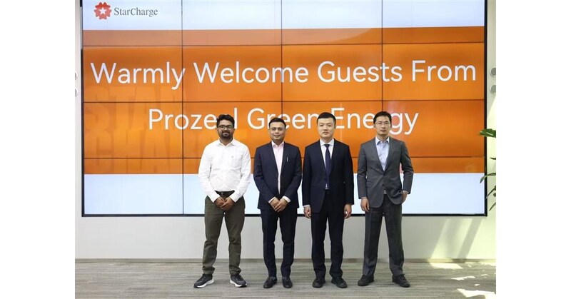 StarCharge signe un accord historique pour des solutions BESS (syst&egrave;me de stockage d&eacute;nergie par batterie) &agrave; hauteur de 1 GWh avec le leader indien des services ding&eacute;nierie, dapprovisionnement, de construction et des producteurs d&eacute;lectri