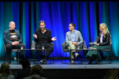 Jan Lambrechts (second from right), Founder & Global Managing Director of Epitome Global, underscores the urgency of ethical AI adoption and workforce reinvention at the 14th World Chambers Congress in Melbourne.
