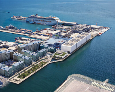 Aerial view of Pelagos Data Centres, expected to deliver up to 250 megawatts (MW) of capacity by 2033 Aerial view of Pelagos Data Centres, expected to deliver up to 250 megawatts (MW) of capacity by 2033