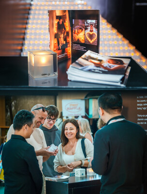 Visitors experience CIGA Life's candle story at M&O Paris Visitors experience CIGA Life's candle story at M&O Paris