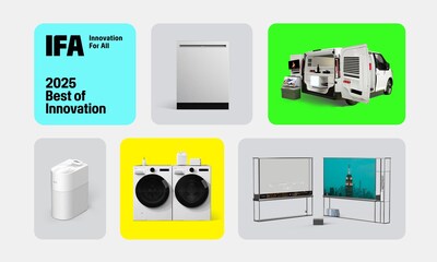 LG secures 17 awards at the inaugural IFA 2025