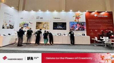 Panoramic View of Booth Products (PRNewsfoto/Hanvon Ugee Technology Co., Ltd.)