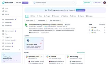 GoSearch Enterprise Search | Search Results