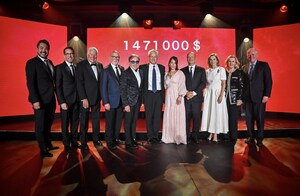 25 years of the Bal des Grands Cœurs:  $1,471,000 raised for the Montreal Heart Institute Foundation