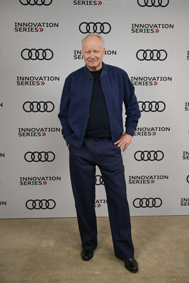 Stellan SkarsgErd featured at the fourteenth installment of the Audi Innovation Series in Toronto – 4 September 2025 (CNW Group/Audi Canada)
