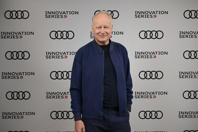 Stellan SkarsgErd featured at the fourteenth installment of the Audi Innovation Series in Toronto – 4 September 2025 (CNW Group/Audi Canada)