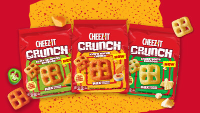 Cheez-It Crunch unleashes a crave-worthy taste for the perfect multisensorial snacking experience