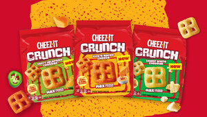 CHEEZ-IT® REINVENTS SNACKING WITH ALL-NEW CHEEZ-IT CRUNCH: DELIVERING MAX CRUNCH AND BOLD FLAVOR LIKE NEVER BEFORE