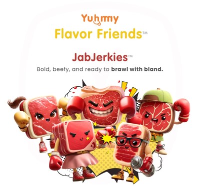 Yuhmmy Characters - Flavor Friends - JabJerkies