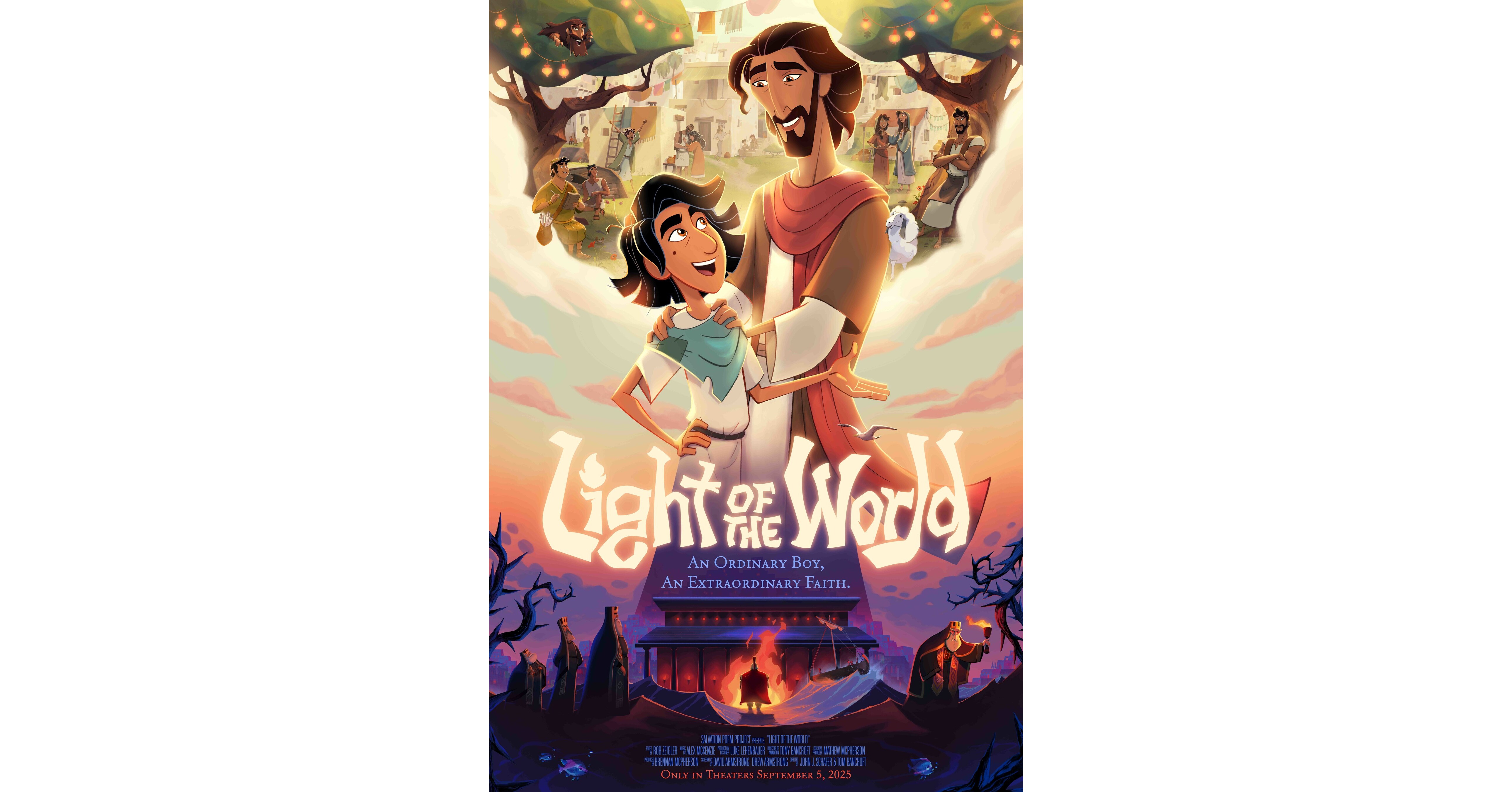 LIGHT OF THE WORLD CELEBRATES OPENING WEEKEND WITH AN A CINEMA SCORE