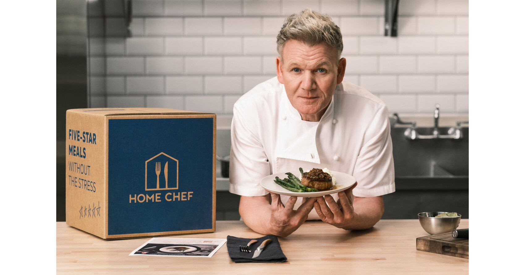 Home Chef and Gordon Ramsay Team Up to Bring 5-Star Flavors Home