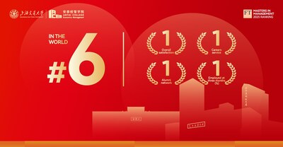 ACEM FT 2025 ranking (PRNewsfoto/Antai College of Economics and Management, Shanghai Jiao Tong University)
