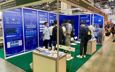 Exhibition booth at ASEAN AI Summit