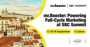 mr.Booster to Showcase Full-Funnel Growth Solutions at SBC Summit 2025 Lisbon