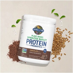 Power Up: Garden of Life® Introduces Sprouted Barley Protein + Probiotics Powders