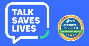 The American Foundation for Suicide Prevention (AFSP) Earns Prestigious Recognition from Suicide Prevention Research Center (SPRC) for Talk Saves Lives Program
