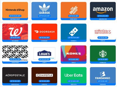 Discounted digital gift cards from DoorDash, Amazon, Adidas, Domino’s, and more — save up to 25% instantly at CardDepot.com.