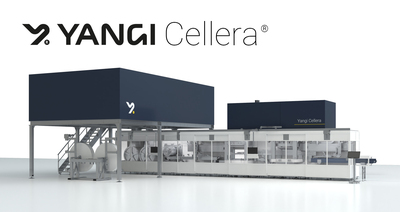 Yangi's Dry Forming Technology, Cellera (PRNewsfoto/Yangi AB)