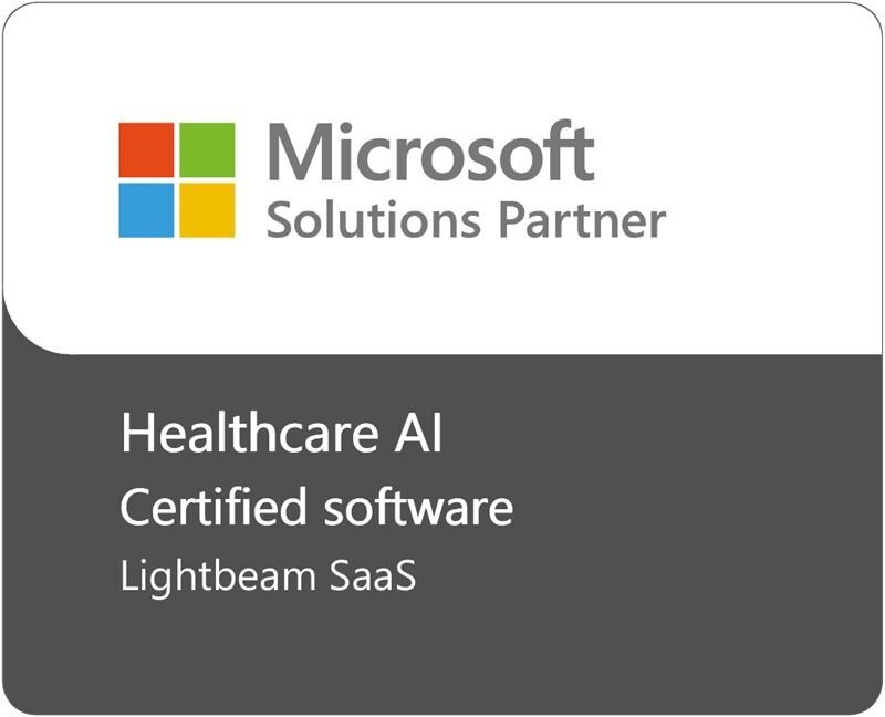 Lightbeam Health Solutions Receives Microsoft AI Cloud Partner Program Certified Software Designation