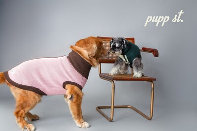 Elevate your dog's streetwear game with the Marcy Sweater, designed in NYC and made for the streets. Now available at Chewy.