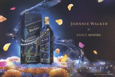 Johnnie Walker Rahul Mishra Limited Edition Blue Label (CNW Group/Diageo)