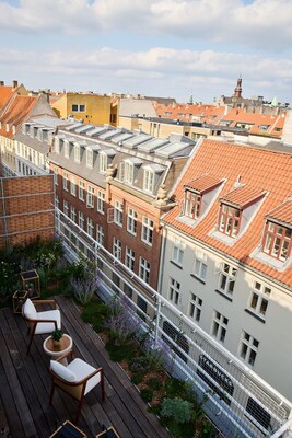 Terrace View at 1 Hotel Copenhagen Credit: Mikkel Vang Terrace View at 1 Hotel Copenhagen Credit: Mikkel Vang