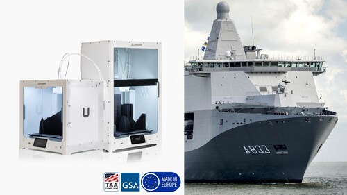 The UltiMaker Secure Line transforms additive manufacturing into a frontline tactical capability across any defense and high-security environment.
