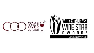 FOUNDERS OF COME OVER OCTOBER CAMPAIGN NOMINATED FOR PRESTIGIOUS WINE ENTHUSIAST "PERSON OF THE YEAR'' WINE STAR AWARD